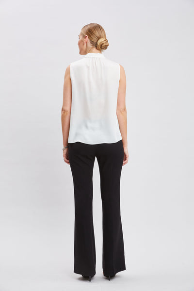 Midnight Garden Sleeveless Silk Top Image 7