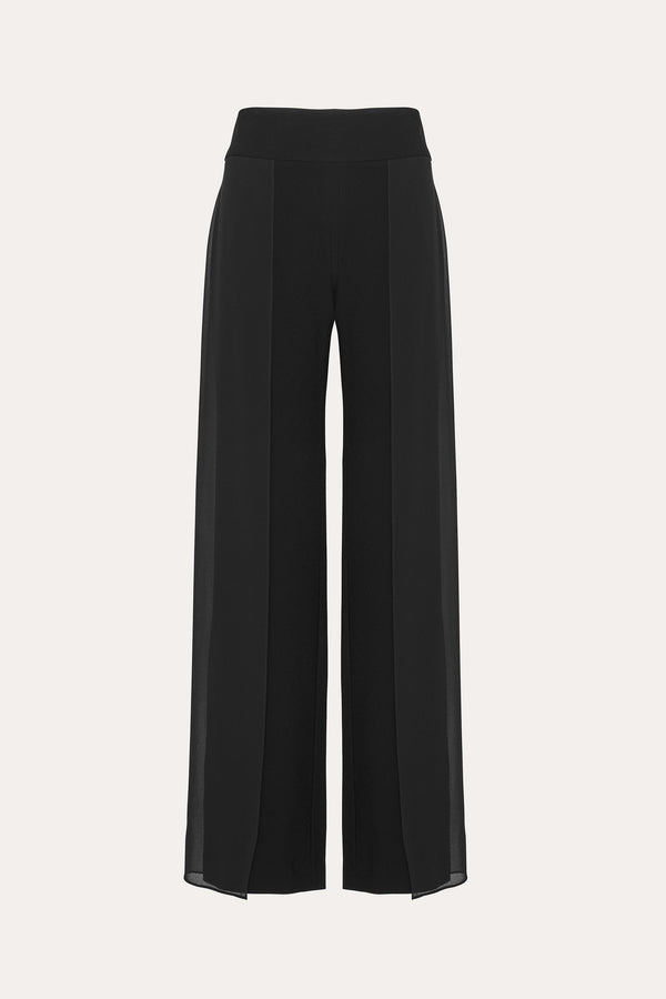 Chiffon Panel Pant