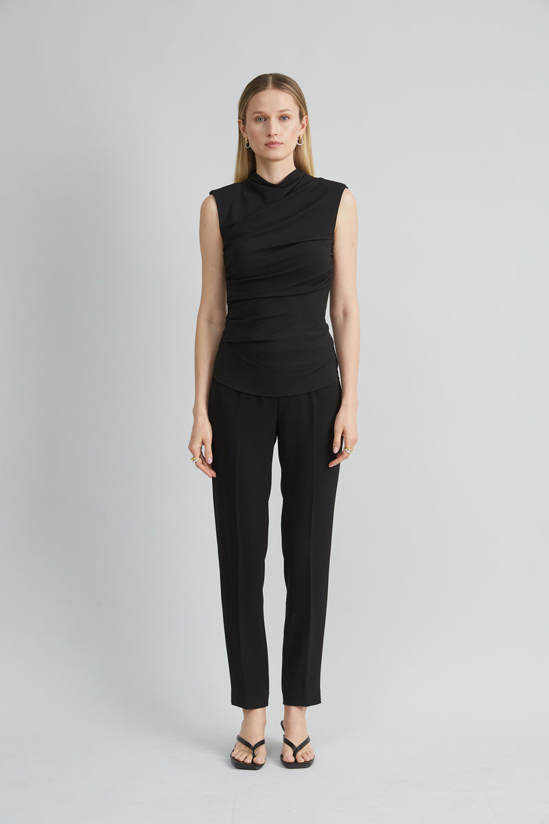 Draped Jersey Knit