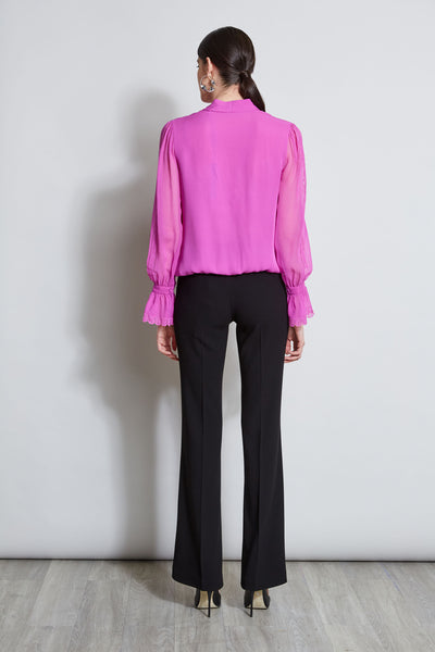 Embroidered Sleeve Blouson Shirt Image 7