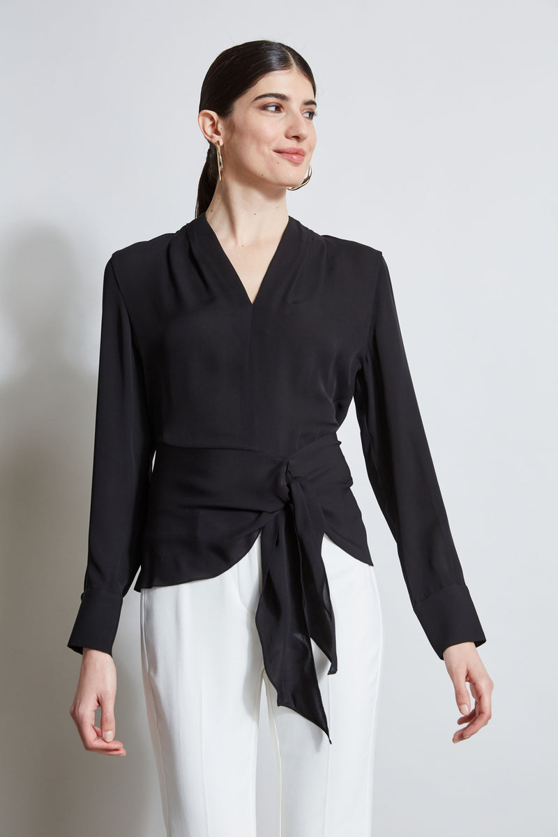 Contour Side Tie Shirt