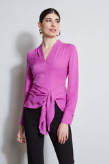 Contour Side Tie Shirt