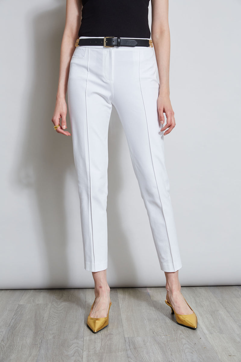 Slim Pintuck Pant