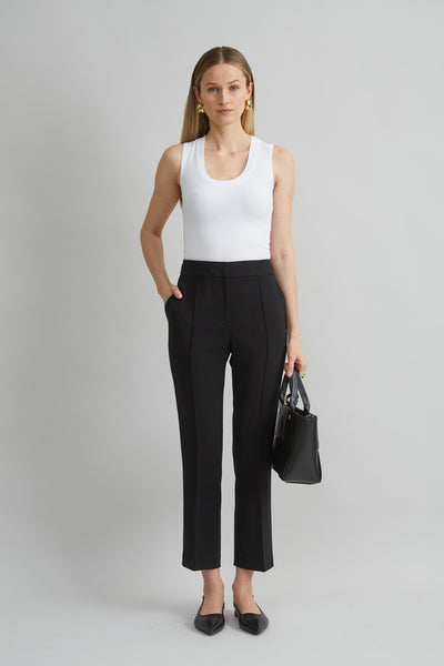 Micro Flare Crepe Pant Image 2