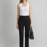 Micro Flare Crepe Pant
