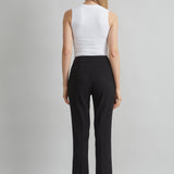 Micro Flare Crepe Pant