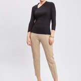 Asymmetric Rib Knit