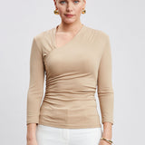 Asymmetric Rib Knit