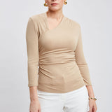 Asymmetric Rib Knit
