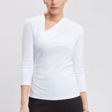 Asymmetric Rib Knit