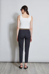 Slim Pintuck Pant