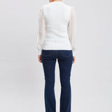Chiffon Sleeve Knit