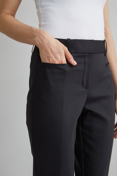 Cotton Slim Slit Pant Image 4