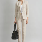Cotton Slim Slit Pant