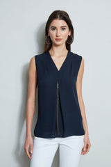 Chain Pleat Shirt