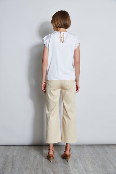 Silk Ruffle Shirt Image 5