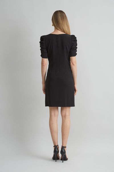 Ruched Sleeve Shift Dress Image 4
