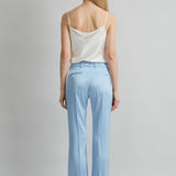 Satin Fit & Flare Pant