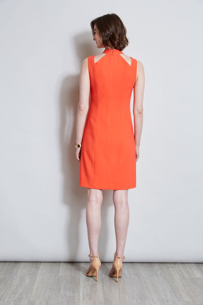 Mock Neck Cut Out Dress Image 5