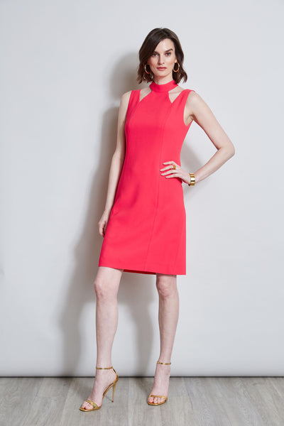 Mock Neck Cut Out Dress Image 3