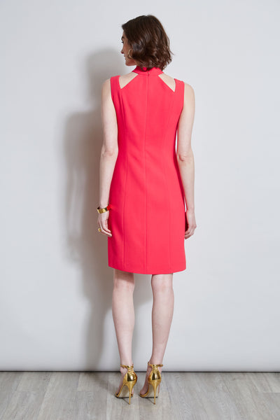 Mock Neck Cut Out Dress Image 5