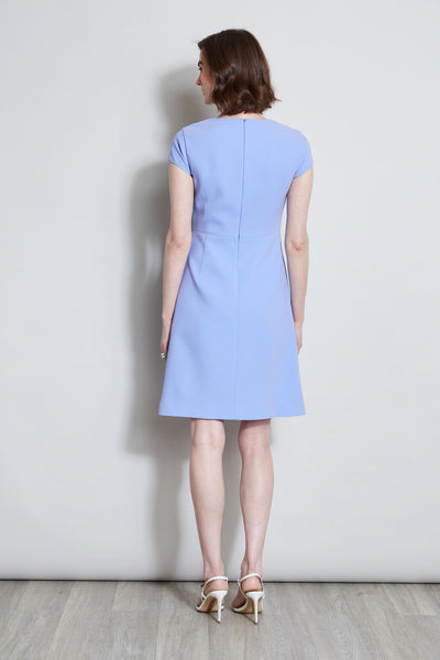 Short Sleeve Dart Dress Image 5