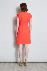 Short Sleeve Dart Dress