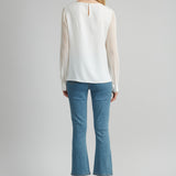 Applique Silk Shirt