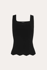 Scallop Hem Tank
