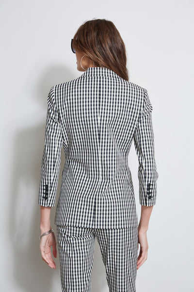 Gingham Blazer Image 7