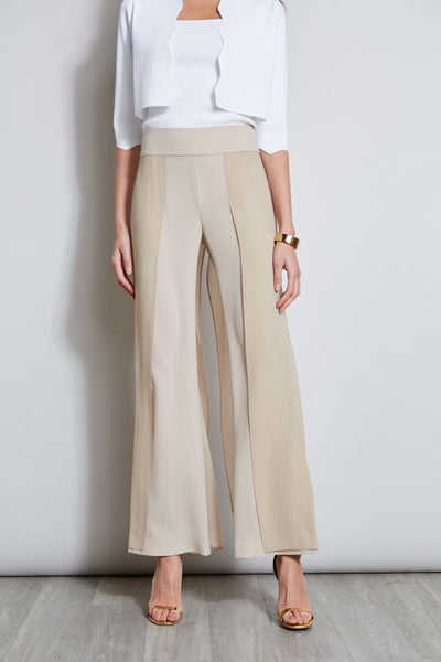Chiffon Panel Pant Image 1