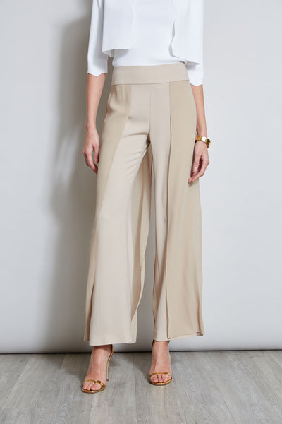 Chiffon Panel Pant Image 3