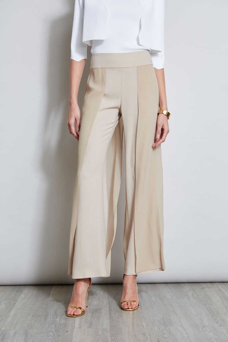 Chiffon Panel Pant