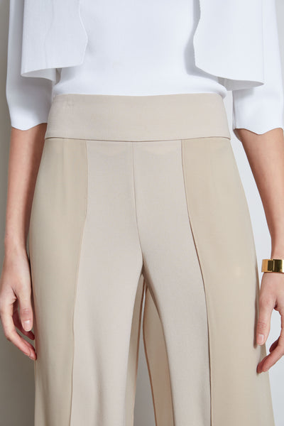 Chiffon Panel Pant Image 5