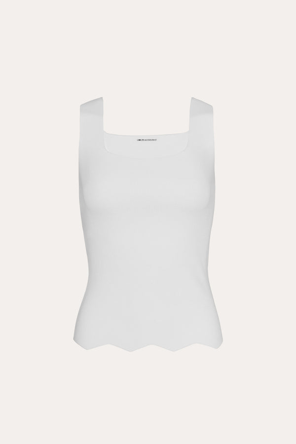 Scallop Hem Tank