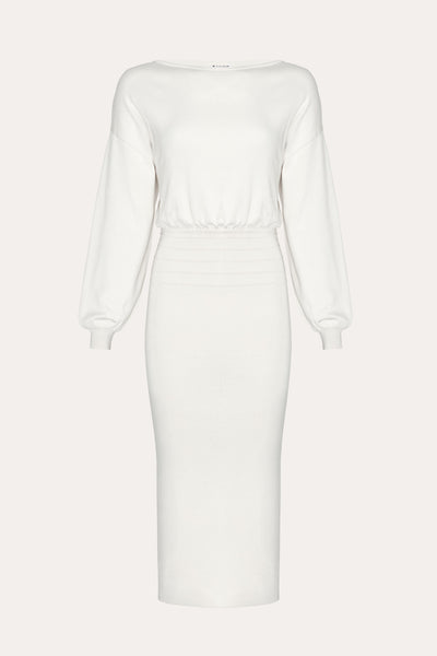 Yara Milano Knit Midi Dress