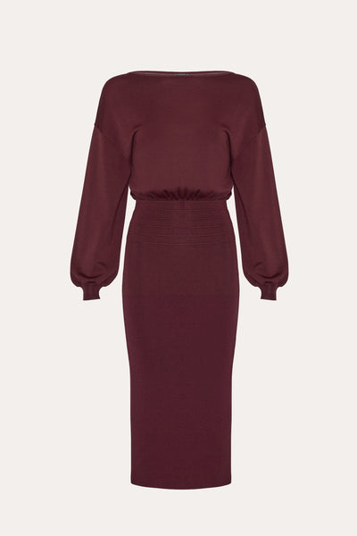 Yara Milano Knit Midi Dress