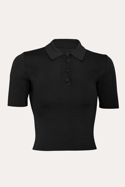 Skylar Milano Sculpt Cropped Polo
