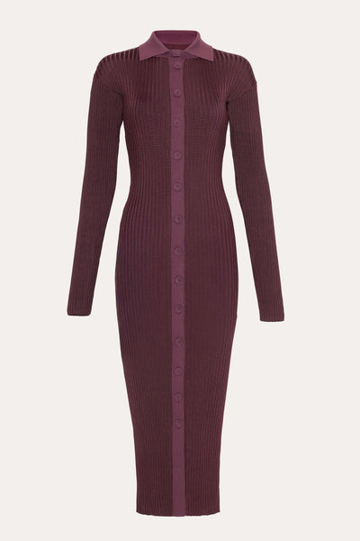 Roxanne Ribbed Duster Dress