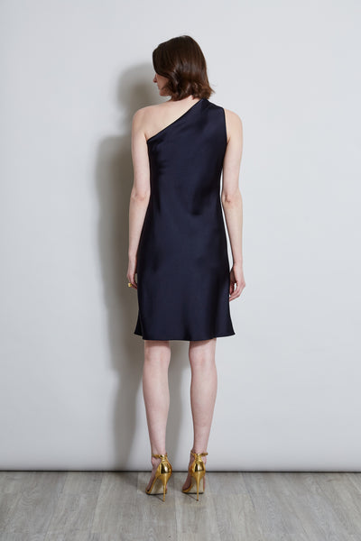 Satin Scarf Dress Image 6