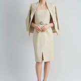 Scallop Melange Dress