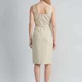 Scallop Melange Dress