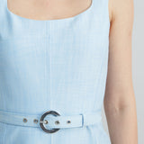 Scallop Melange Dress
