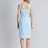 Scallop Melange Dress