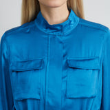 Satin Utility Jacket