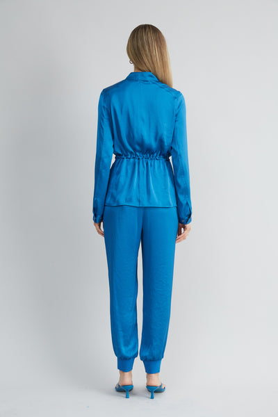 Satin Utility Jacket Image 6