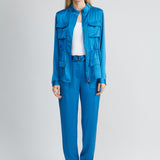 Satin Utility Jacket