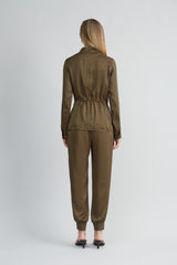Satin Utility Jacket