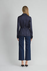 Satin Utility Jacket