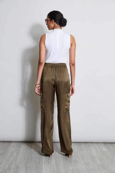Relaxed Satin Cargo Pant Image 6